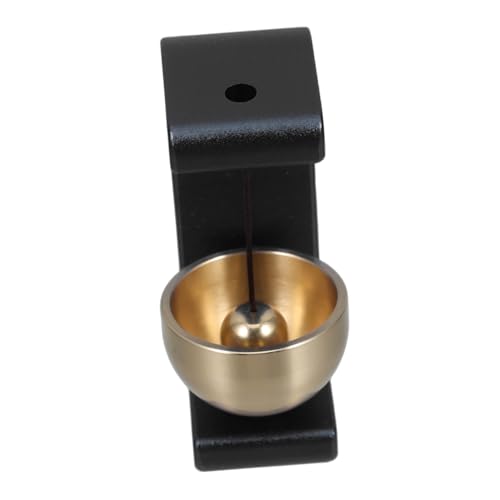 Sosoport Timbre Magnético de Puerta con Campana de Latón Alerta de Entrada Instalación Fácil sin Clavos Campanilla Decorativa para Tienda y Hogar