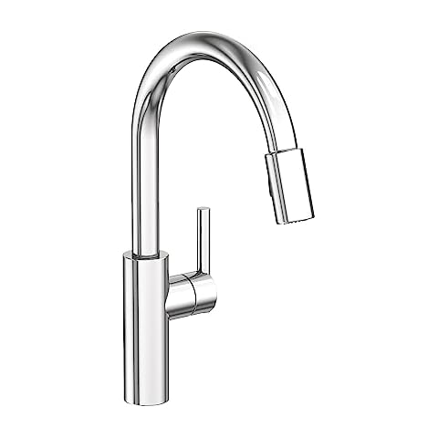 Newport Brass 1500-5103/26 East Linear Pull Kitchen Faucet, Polished Chrome Cover