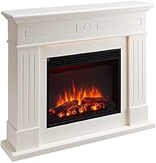 Everleigh Electric Fireplace Suite Multiple Colour Options Avaliable (WHITE)