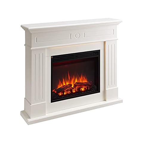 Everleigh Electric Fireplace Suite Multiple Colour Options Avaliable (WHITE) Cover