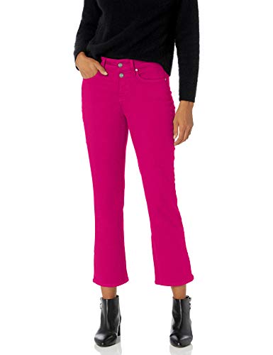 NYDJ Women s Misses Marilyn Straight Ankle Jeans, Big Pink, 16