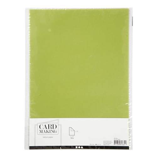 Happy Moments Vellum Paper and cellophane, Light Green, One Size