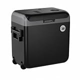 48QT/45L Portable Car Refrigerator with Wheels, Electric Cooler & Warmer