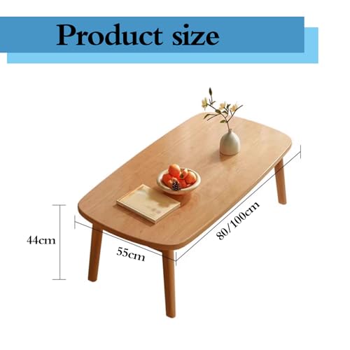 Table de sol multifonctionnelle japonaise pour repas et détente