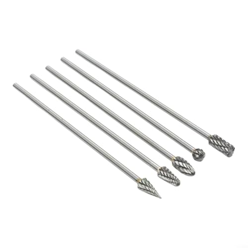 Set de 5 fresas de carburo sólido 3x6x100 mm FABULETTA miniatura 5