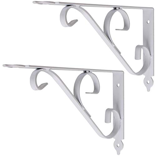 2 Pezzi Staffe Staffa per Mensola,Staffa per