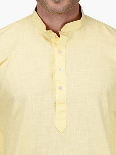 Image of Rajubhai Hargovindas Men's Premium Cotton Solid Kurta