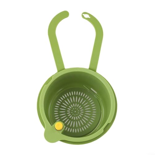 Colador para fregadero con filtro desmontable verde