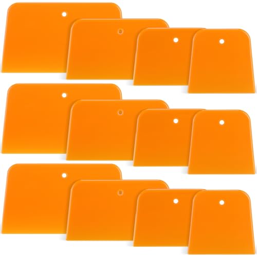Image of Frienda 20 Pcs Body Filler Spreaders Plastic Tools for Automotive Applying Putties Glazes Caulks and Paint (4 Sizes)