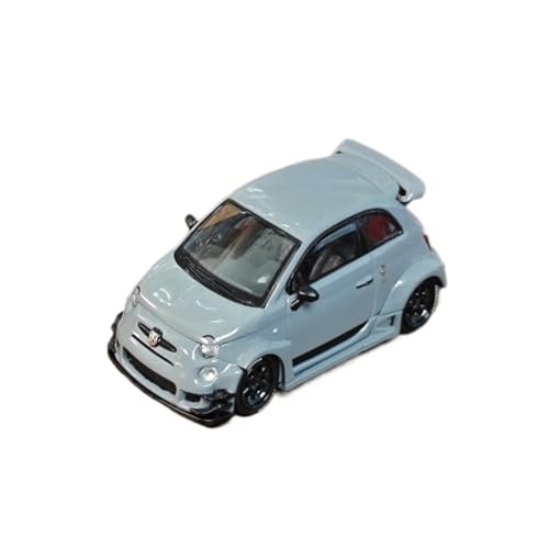 Voiture en alliage Fiat Abarth 500 échelle 1:64 pour décoration de bureau moderne
