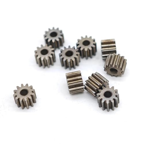 Diametro: 8 mm 10 Pezzi 8x5mm Ingranaggio Cilindrico 0,5 Modulo 14 Denti Pignone In Ferro Metallurgico A Denti Dritti 2mm Albero Motore A Tenuta Stagna 0,5M 14T Pignone Albero