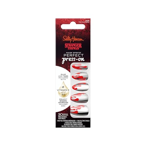 Sally Hansen Insta-Dri x Stranger Things Perfect Press-Ons The Final Battle