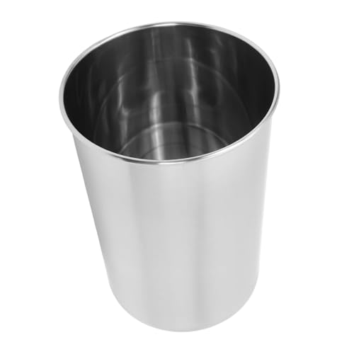 Cabilock Poubelle de Cuisine Encastrable Poubelle Métal pour Plan de Travail Corbeille à Déchets pour Cuisine ou Bureau