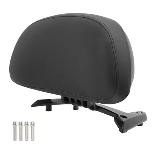 Coussin dossier passager arrière noir en PU pour moto GoldWing 1800 GL1800 2018-2024