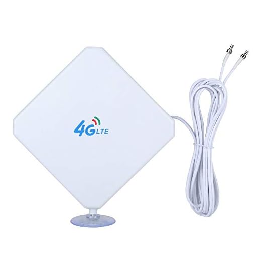 3G 4G LTE-antenn 35DBI SMA-antenn, High Gain 4G-nätverks Ethernet-förstärkare Antenn Wifi-signalförstärkare Trådlös routningsantenn med SMA-kabel.