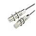 DQYEIGEQ M18 Stainless Steel capacitive Proximity sensors for Industrial Applications NPN and PNP Output(M18-non Flush- PNP NO-8MM)