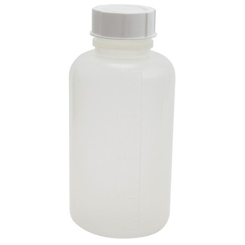 Dynalon 202445-2000, 2000 mL Polypropylene Wide Mouth Bottle (3 Packs of 5 pcs)