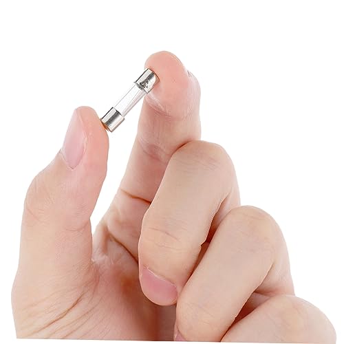 Kit de 100 fusibles de vidrio de acción rápida LIFKOME, fusibles de tubo de vidrio 5x20mm con caja organizadora miniatura 3