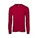 Soffe Men's Men'S Long Sleeve Cotton T-ShirtCardinalXLG