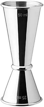 Zicco Çelik Jigger 25/50 ml Kokteyl Bar Ölçeği BA 03