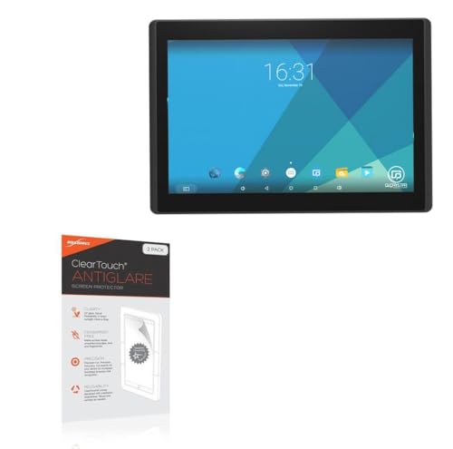 BoxWave Screen Protector Compatible with Glory Star Jarvis (10.1 in) - ClearTouch Anti-Glare (2-Pack), Anti-Fingerprint Matte Film Skin