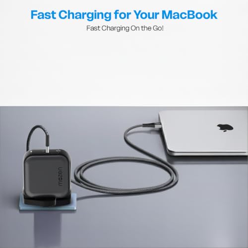 Image of MOZEN by Amkette 67W gan3 MacBook Charger with Cable for MacBook only