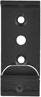 DIN Rails Fixed clamp, 35mm Aluminum DIN Rail Mounting Clamp Slotted DIN Rail Mounting Bracket Industrial Components for Relay mounting(# 2)