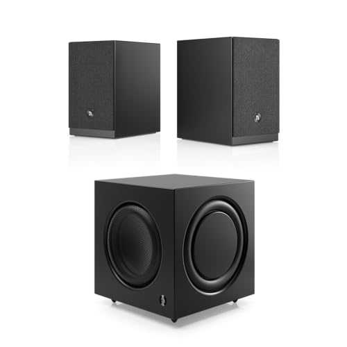Image of Audio Pro A28 W - TV, Gaming & Music Speaker, Multiroom, WiFi and Bluetooth, AirPlay 2, Google Cast, Spotify Connect - Black