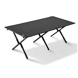 Design durable : cette table d'appoint de camping portable dispose d'une structure triangulaire en acier et de tubes de support en forme de X, conçus pour une excellente capacité de charge et stabilité. Idéal pour les activités de plein air, il fournit une surface fiable pour vos essentiels tout en profitant de la nature. Parfait pour le camping, les pique-niques et le hayon, il combine fonctionnalité et commodité.