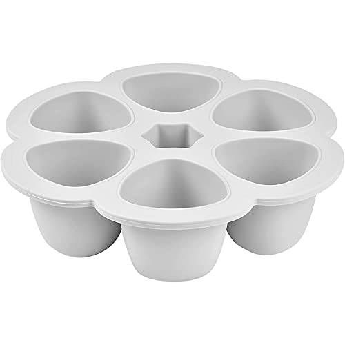 BÉABA, Multiportions Silicone de qualité premium, Résistance thermique extrême, Four et micro-onde, 6 alvéoles indépendantes, Couvercle hermétique,...