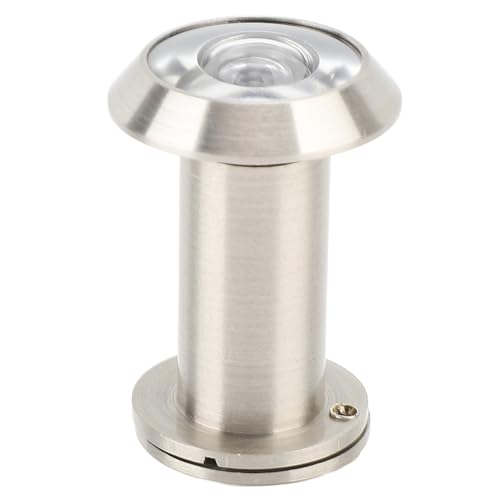FTVOGUE Mirilla para puerta con ángulo de visión de 200°, cubierta privada giratoria 360° (Plata) miniatura 5