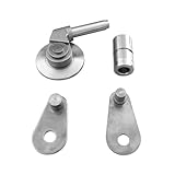 UINIEBOOM Wastegate Rattle Turbo Flapper Valve Repair Kit, Replacement Inconel Turbine Flapper Kit Compatible with BMW N20 N26, 49477-02055 06H145702S