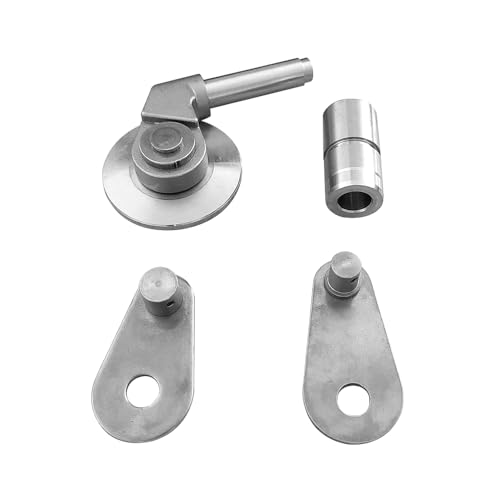 UINIEBOOM Wastegate Rattle Turbo Flapper Valve Repair Kit, Replacement Inconel Turbine Flapper Kit Compatible with BMW N20 N26, 49477-02055 06H145702S