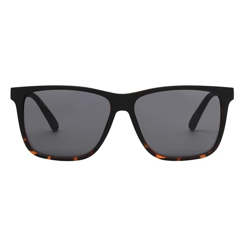 DOCKERS Men's ABEL Sunglasses Way, Black/Tortoise, 56.9mm2