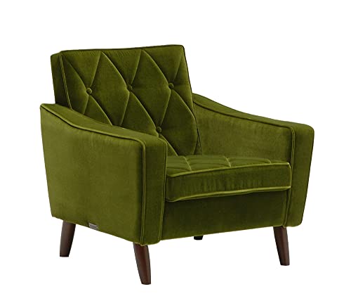 カリモク60 ロビーチェア 1シーター モケットグリーン U36210QSK