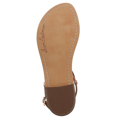 Image of Gigi Gold Boa Signet Flat Sandal by Sam Edelman