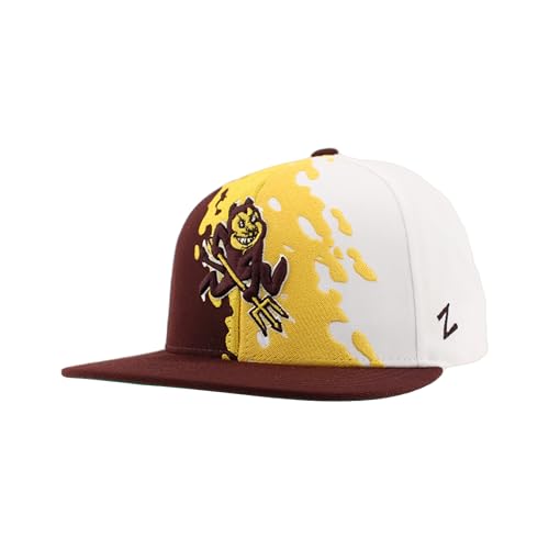 Casquette plate snapback ZHATS Z11 rétro NCAA aux finitions officielles haut de gamme