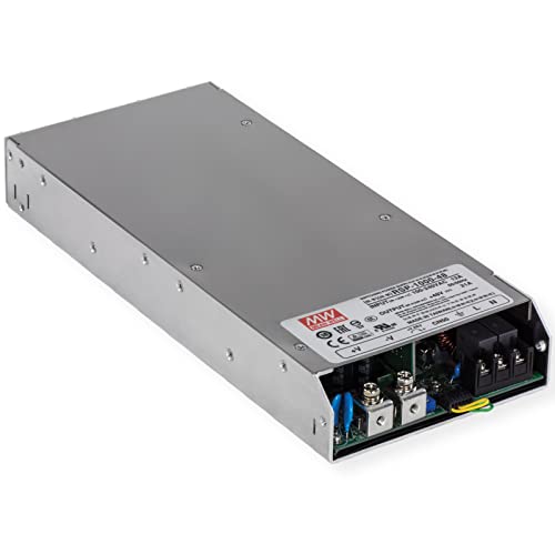Image of TRENDnet 1000W, 48V DC, 21A AC to DC Industrial Power Supply with PFC Function, TI-RSP100048, Compatible with 4U 19 inch Rackmount TI-R4U (Sold Separately), Built in DC Fans, UL 508 Approved