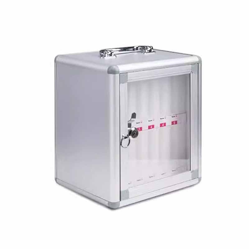 Caja para teléfono celular con e armario antirrobo empleados montaje pared
