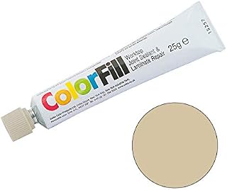 Unika ColorFill Laminate Worktop Joint Sealer Compound Repair Sealant (CF140 Linear Oak Effect)