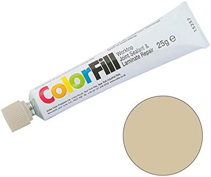Unika ColorFill Laminate Worktop Joint Sealer Compound Repair Sealant (CF140 Linear Oak Effect)