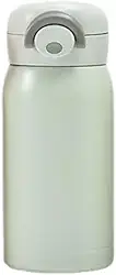 Garrafa a vácuo pequena capacidade portátil 220/320 ml caneca de café térmica aço inoxidável 304 mini copo (220 ml, verde)