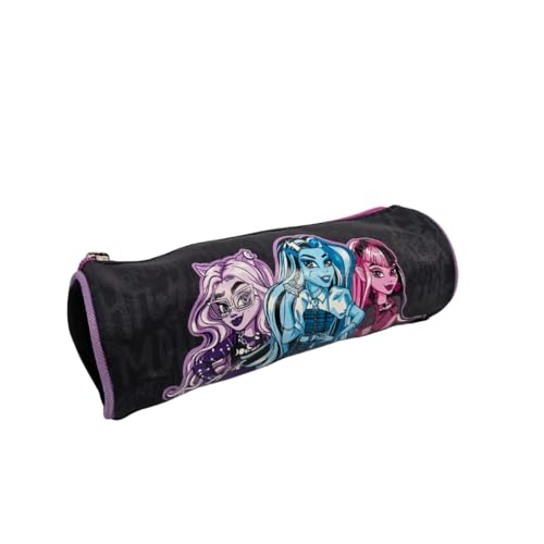 mybagstory - Trousse Scolaire Monster High – Trousse Enfant Fille 1 Compartiment – 21,5 x 7,3 x...
