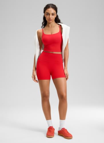Image of CRZ YOGA No Front Seam Biker Shorts 4 inch | Butterluxe, Extremely Soft, Gentle Compression, Yoga, High Waisted, for Women