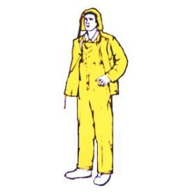 Safety Yellow Rain Suit - X Large