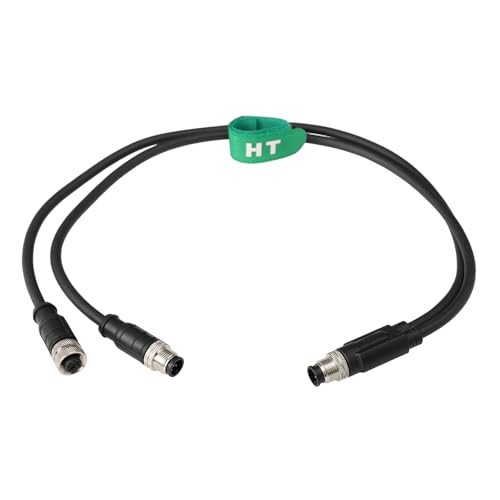 Câble M12 5 broches 15m pour automatisation industrielle et connexion de capteurs PLC