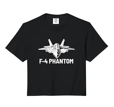 F4 Phatom Wild Weasel Desert Storm Aviation Gifts F-4 Jet Comfort Colors Crop Top