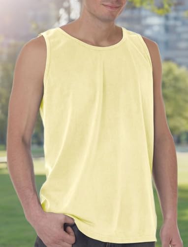 Image of Comfort Colors Chouinard Adult Tank Top - Butter PgmDye - XL
