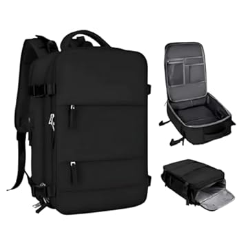 Mochila Notebook Feminina Masculina Executiva Impermeável Mochila Antifurto Premium Para Trabalho Faculdade Viagem Bagagem de Mão Notebook 15,6 Porta USB (Preto)