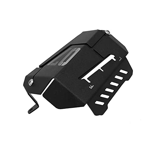 SHUAIGUO MT07 FZ07 Motorrad Kühlmittelbehälter Abschirmende Abdeckung,Kühlmittel-Ausgleichsbehälter-Abschirmdeckel Kompatibel mit Yamaha MT-07 FZ-07 2014-2019